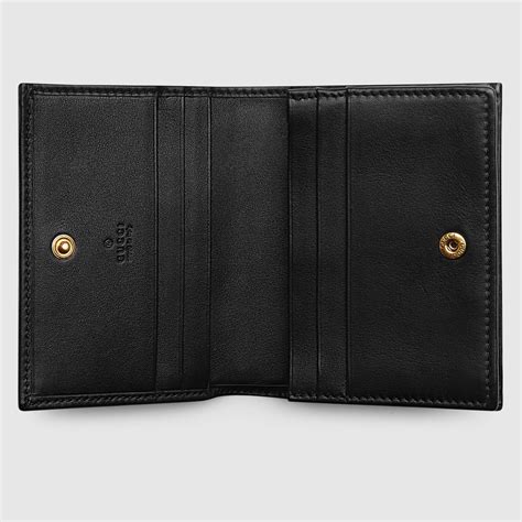 gucci marmont card case wallet|gucci marmont coin case.